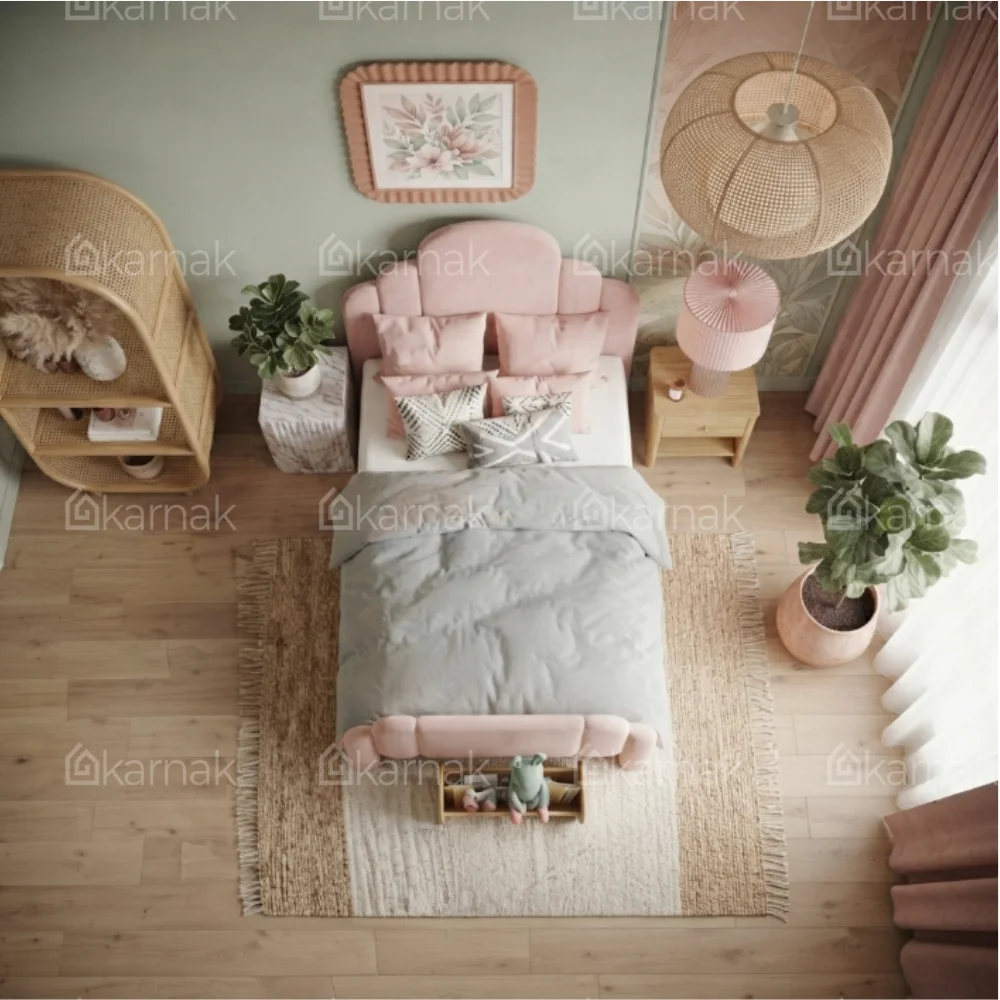 Roselux Kids Bed – Pink