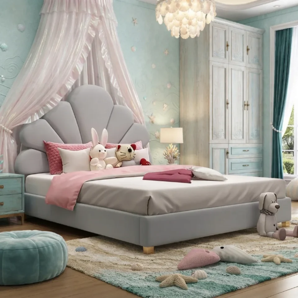 Greyora Kids Bed – Grey