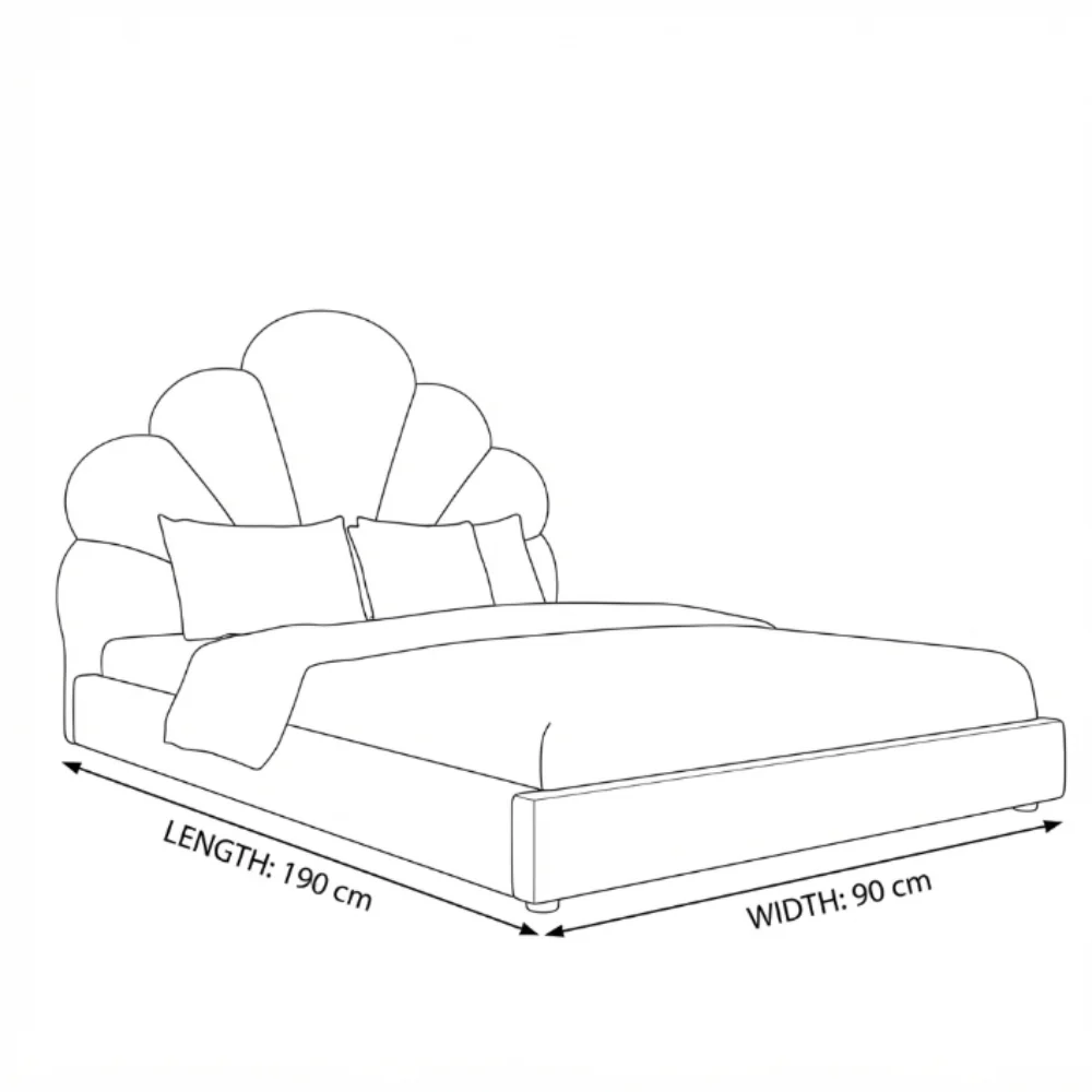 Greyora Kids Bed – Grey