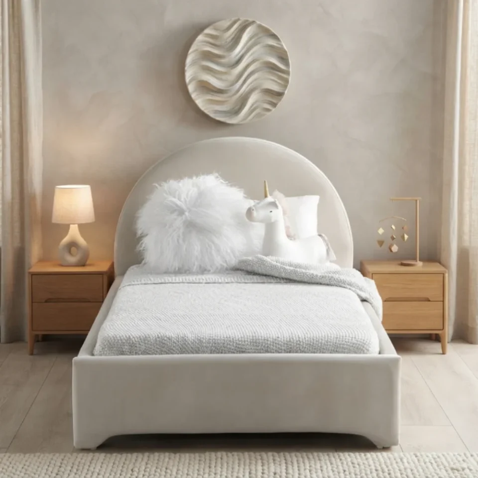 Softora Upholstered Single Bed