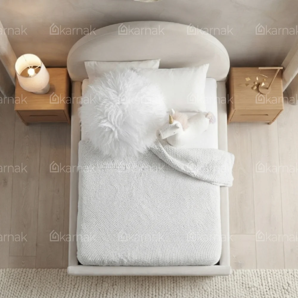 Softora Upholstered Single Bed