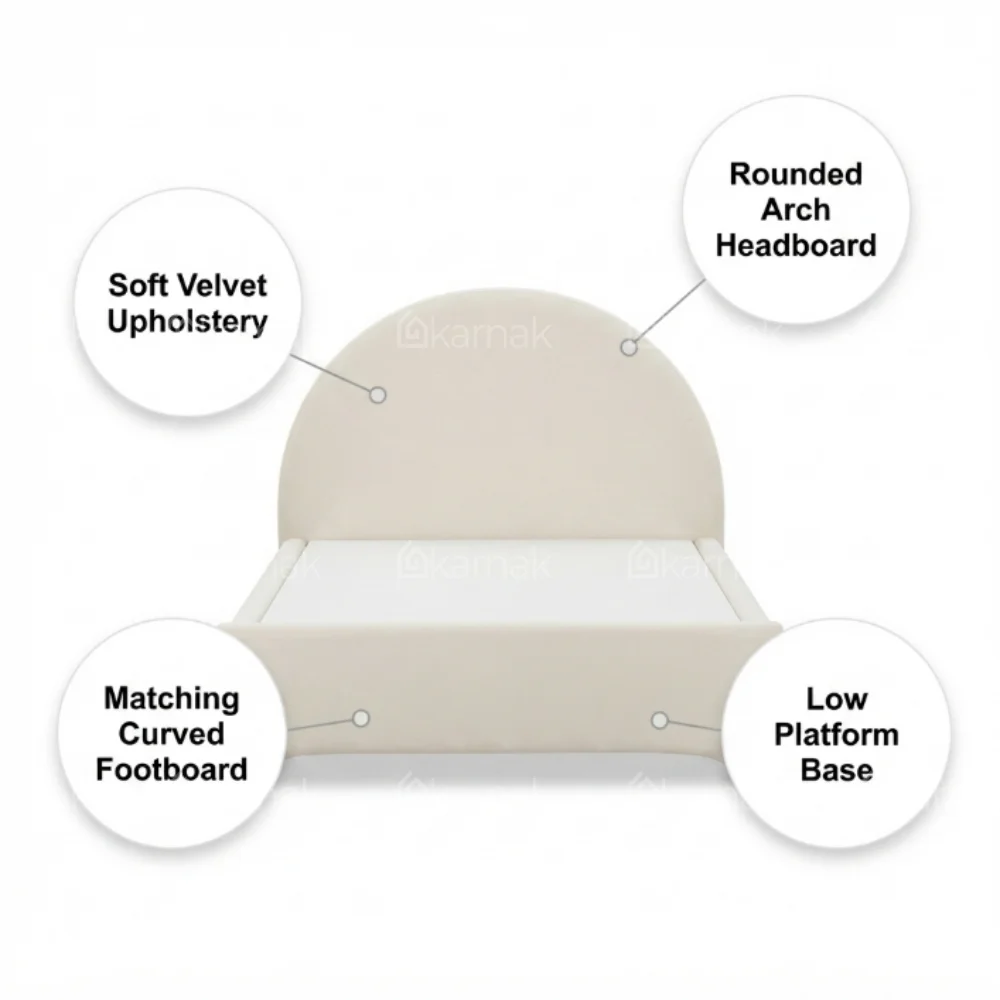 Softora Upholstered Single Bed