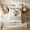Curvessa Curved Headboard Bed