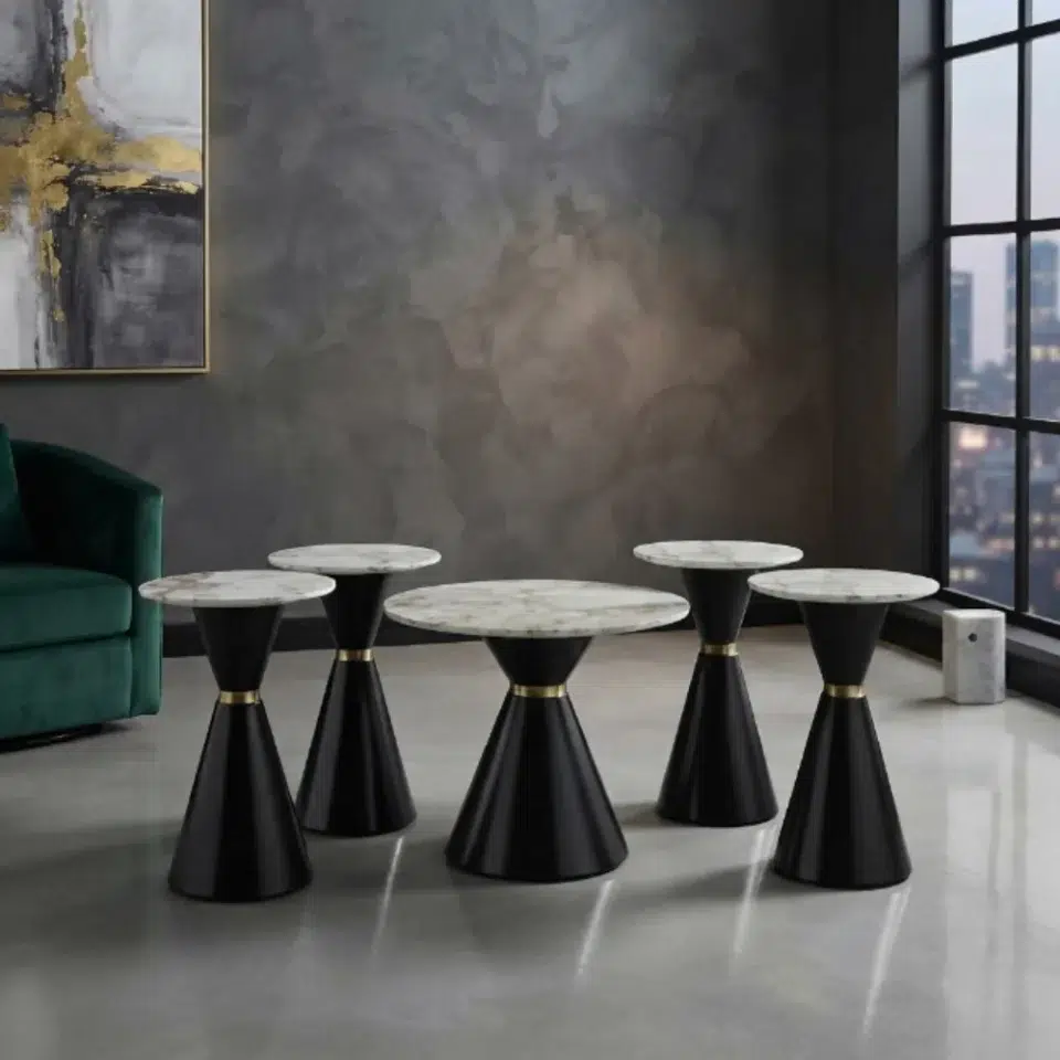 Piazza Coffee Table – Dark Grey…