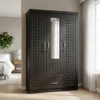 Waldrone Three Door Wardrobe – Oak
