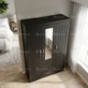 Waldrone Three Door Wardrobe – Oak
