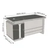 Coolbaby Office Desk Khaki