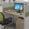 Bedkingdom Single Workstation – Coffee + Grey