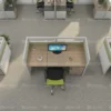 Bedkingdom Single Workstation – Coffee + Grey