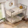 Leo Heavy Duty Steel Bunk Bed