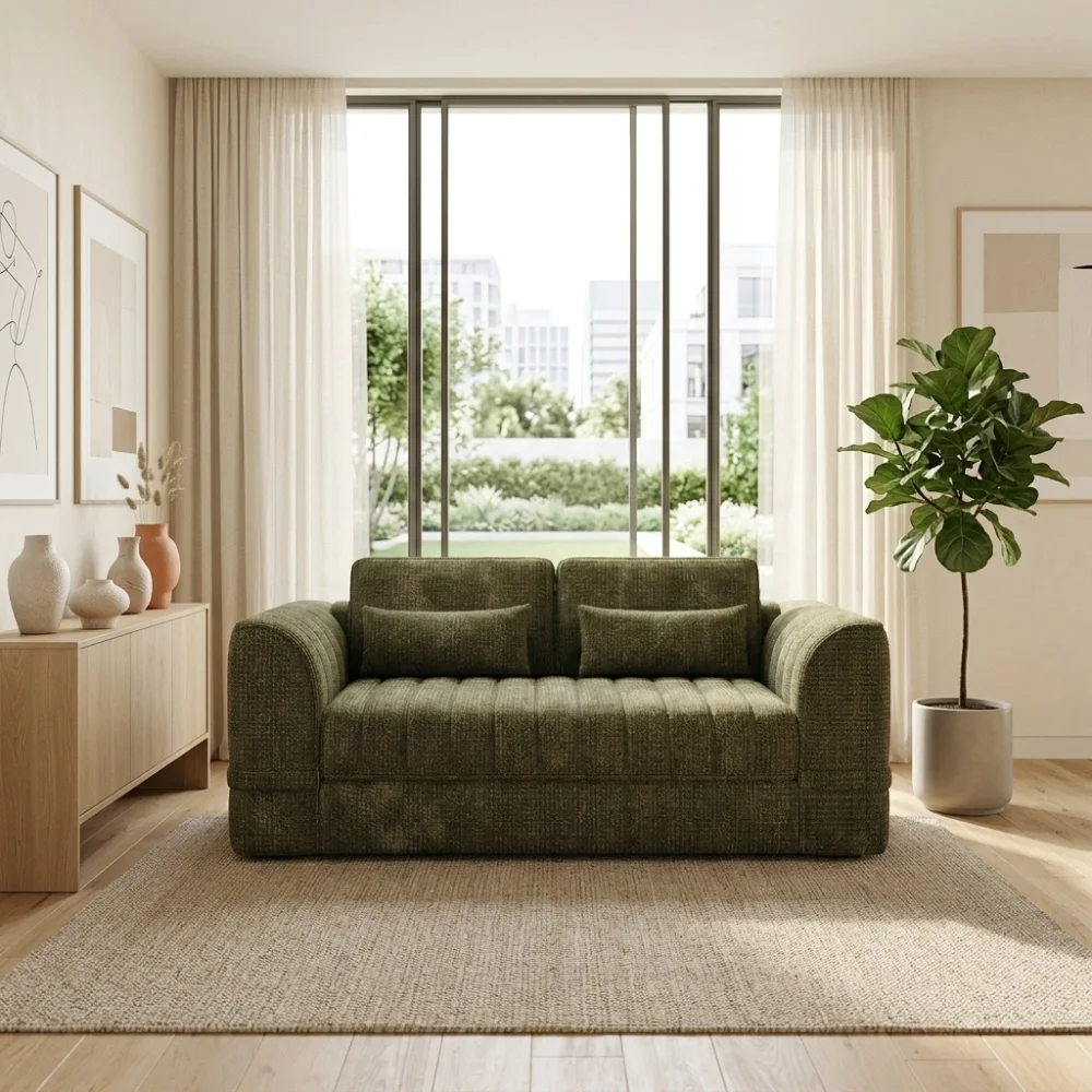 Levrona Sofa Bed – Green