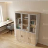 Mimi Book Cabinet – Oak + Khaki
