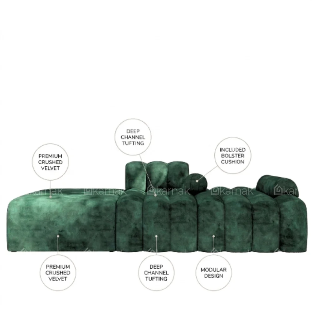 Modurex Modular Sofa – Green