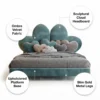 Oceanix Kids Bed – Blue