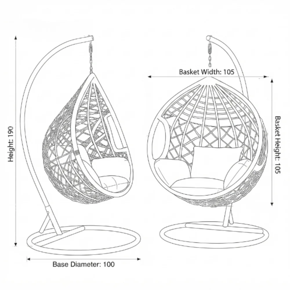 Poang Hanging Chair