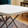 Skubb Square Folding Table – White