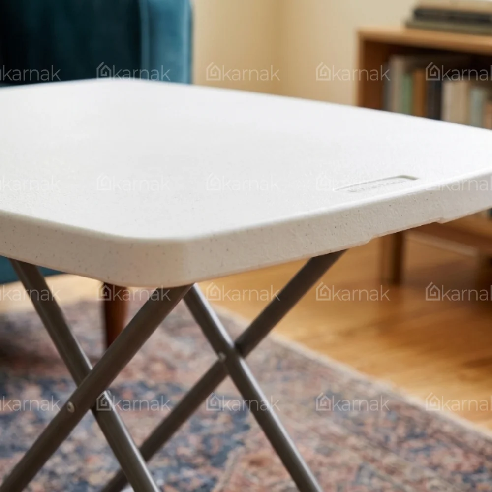 Skubb Square Folding Table – White