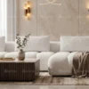 Solvex L-Shape Sofa – Off White
