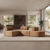 Torvexa 3-Seater Sofa – Brown