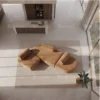 Torvexa 3-Seater Sofa – Brown