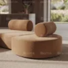 Torvexa 3-Seater Sofa – Brown