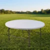 Turkish Round Folding Table – White