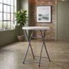 Turkish Round Folding Table – White