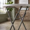 Turkish Round Folding Table – White