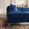 Uento U-Shaped Sectional Sofa – Blue