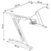 Vanity Gaming Table – Black + Red