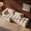 Virello L-Shape Sofa – Off White