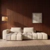 Virello L-Shape Sofa – Off White
