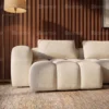 Virello L-Shape Sofa – Off White