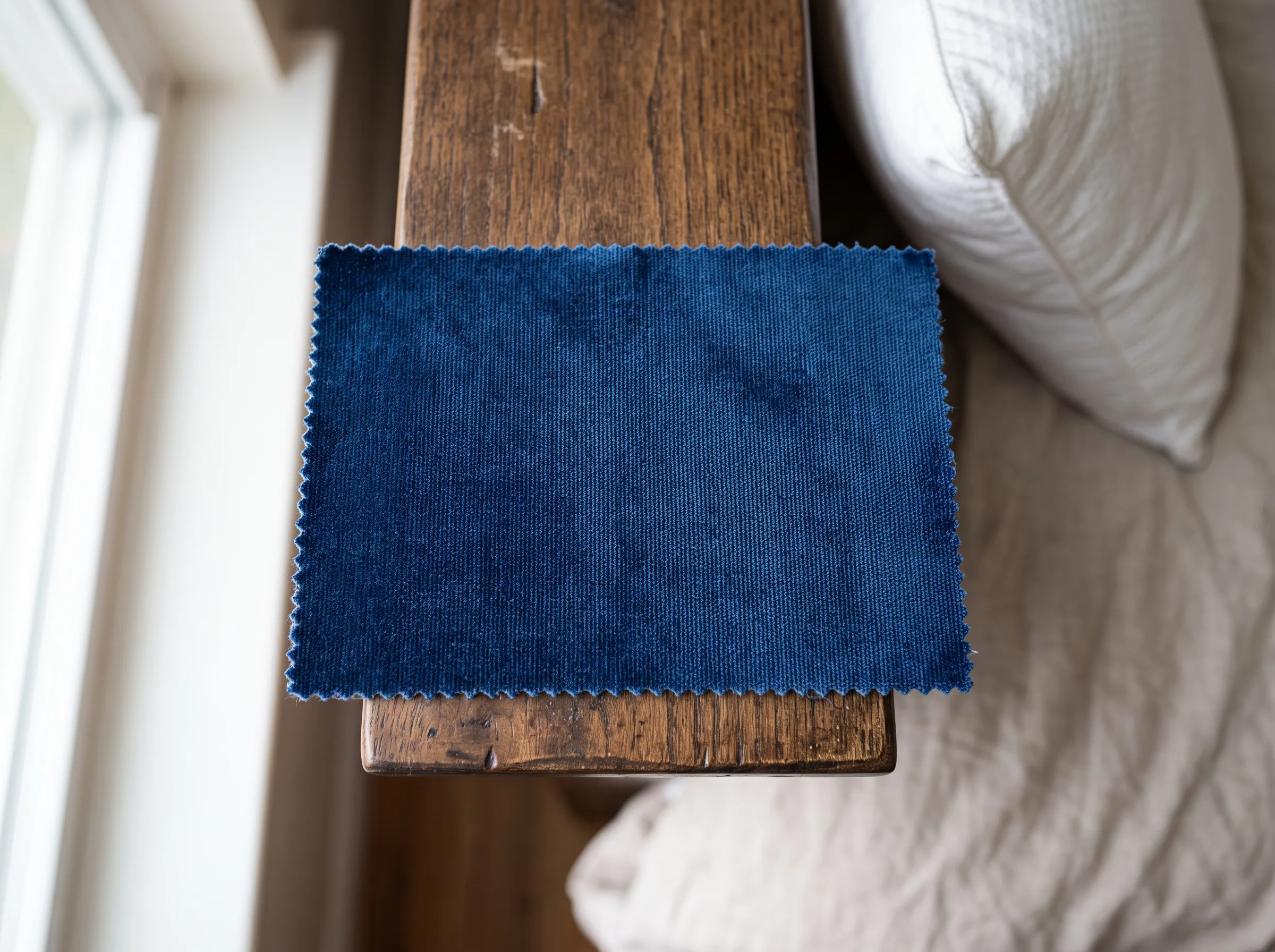 Performance velvet fabric texture for Dubai bed
