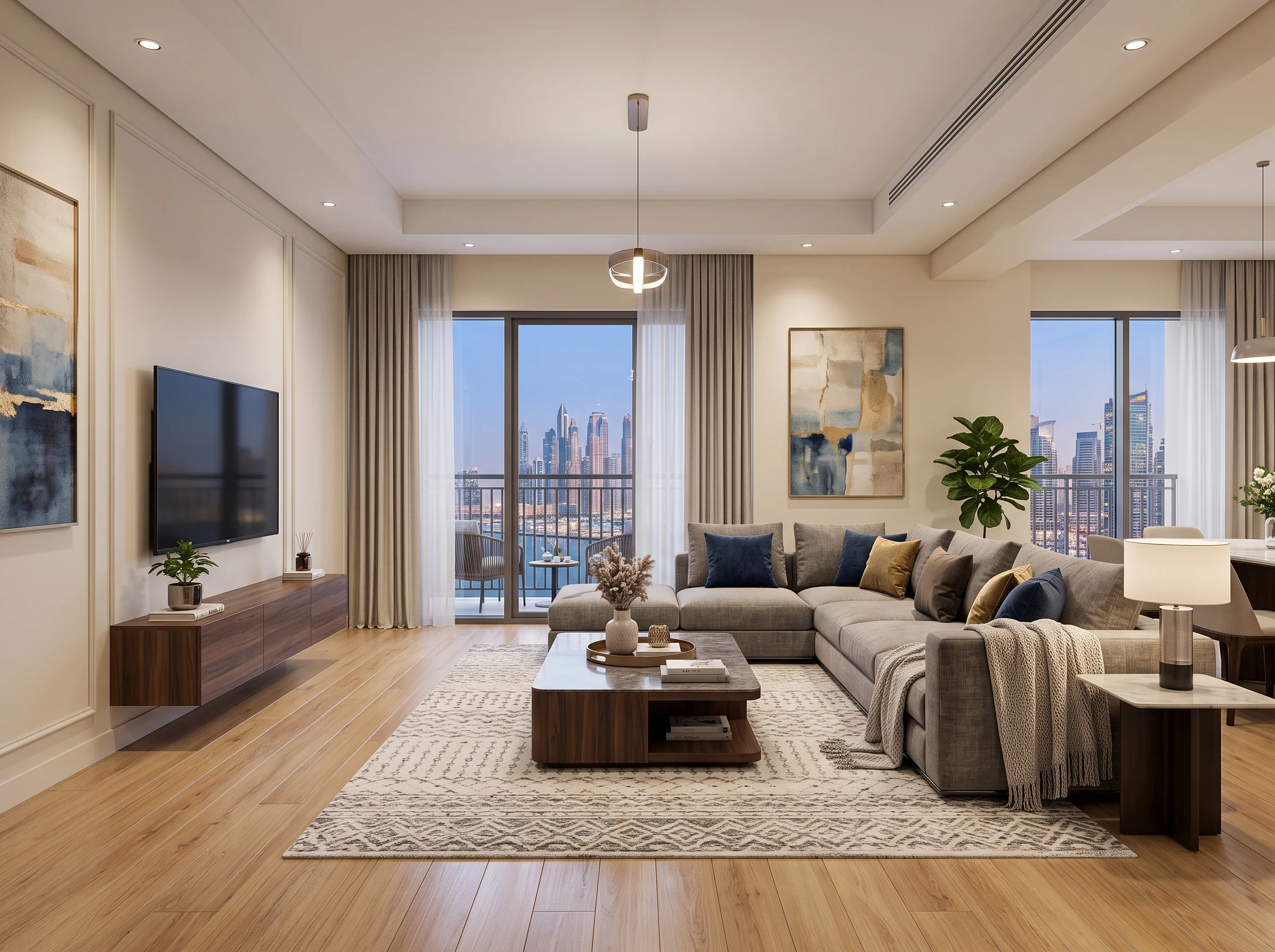 L shape sofa size and living room layout guide