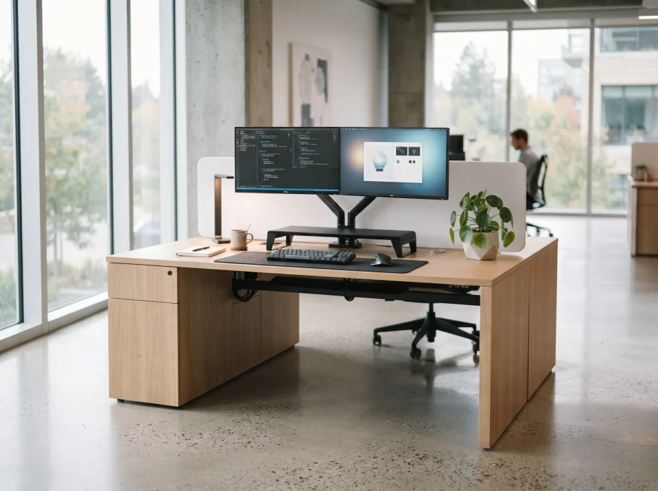 modular office desk Dubai for productive workstations