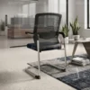 Honor Visitor Chair – Black