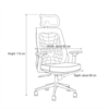 Herald Office Chair – Grey