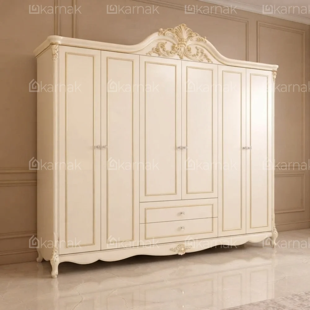 Mottela Bedroom Set – Ivory White