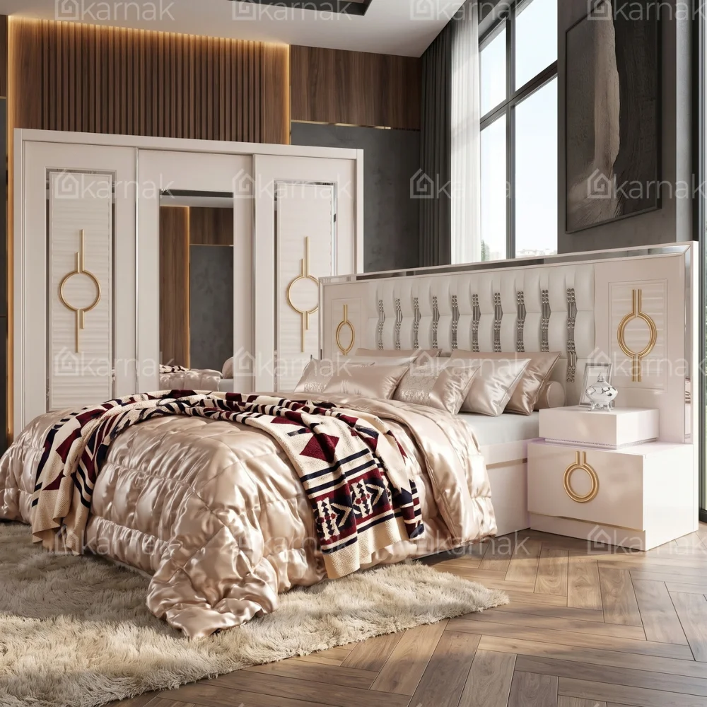 Venera White Bedroom Set