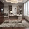 Nova Office Desk – Oak/Grey