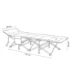 Northwoods Portable Folding Bed – Grey