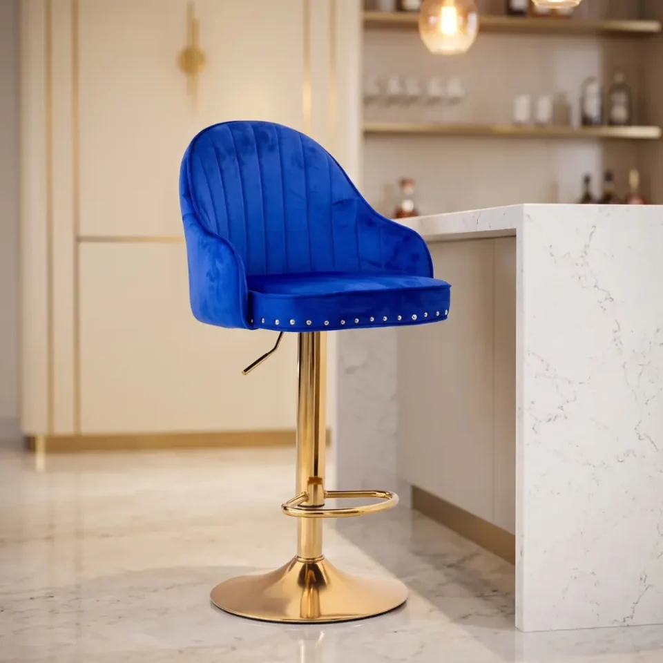 Holland Bar Stool – Blue