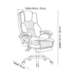 Alan Leather Chair – Black