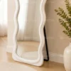 Royola Pacific Standing Mirror – White