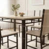 Zoha Dining Set – Maple
