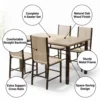 Zoha Dining Set – Maple