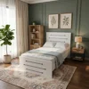 Bowery Single Wooden Bed