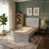 Bowery Single Wooden Bed