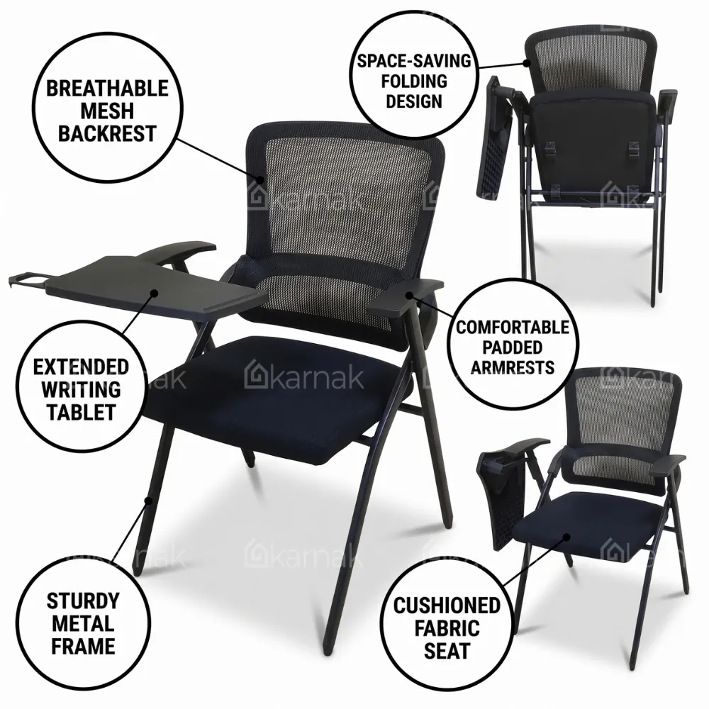 Solimo Office Chair – Black